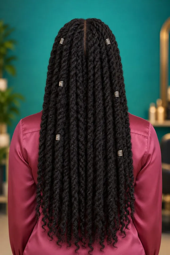 Marley Twists, back