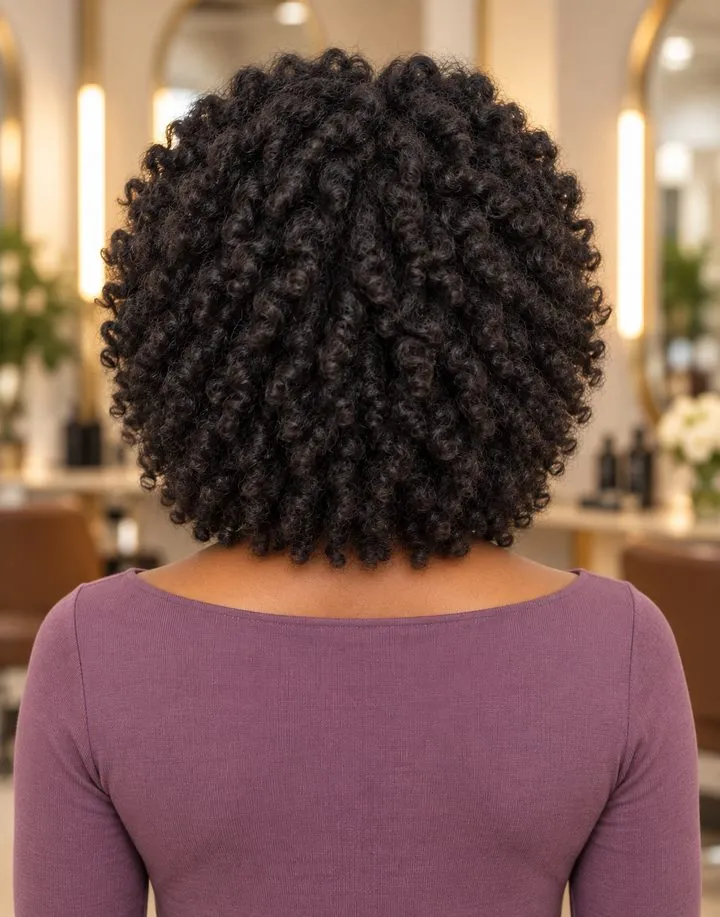 Volume Twist Out, back