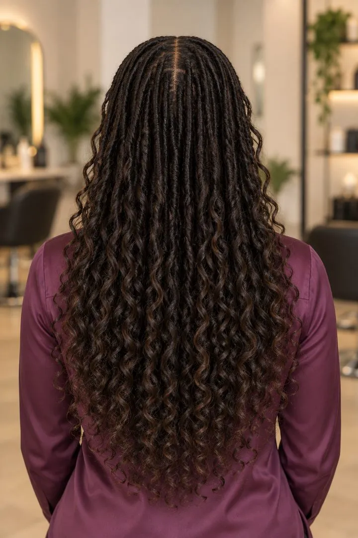 Goddess Locs, back