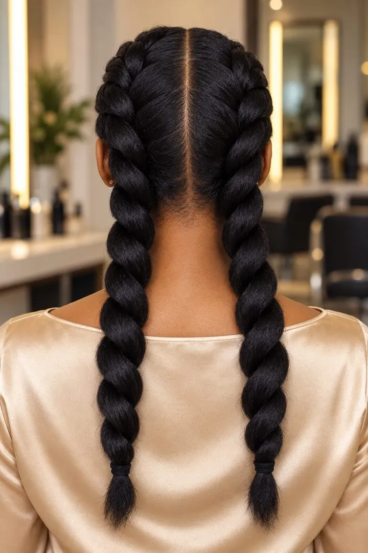 Jumbo Flat Twists, back