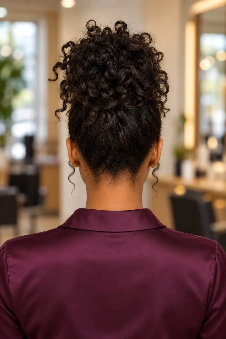 Romance Curls, back