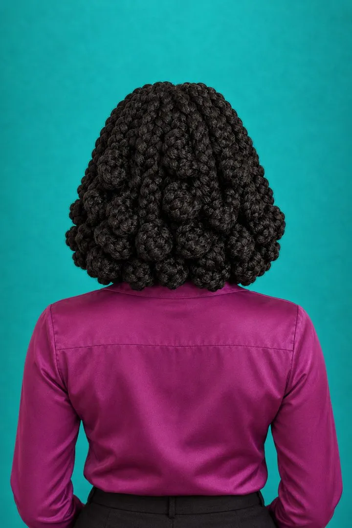 Korba Braids, back