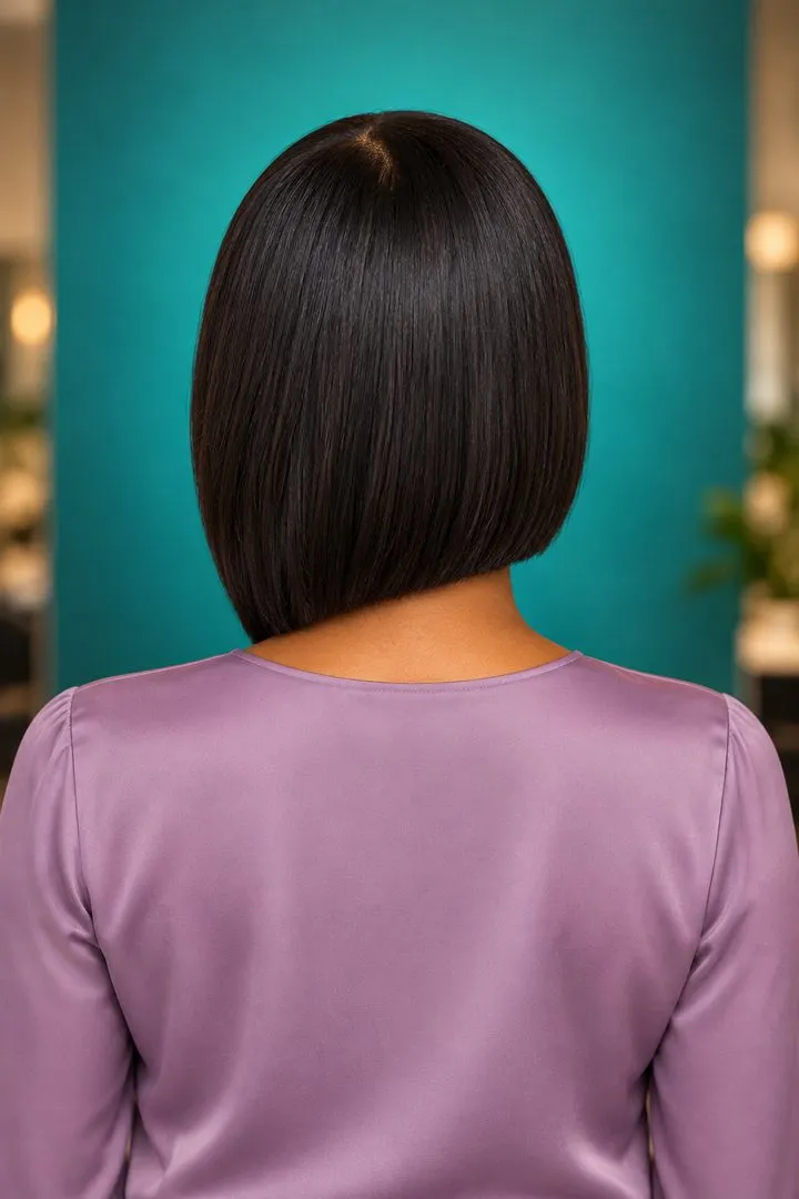 Asymmetrical Bob, back