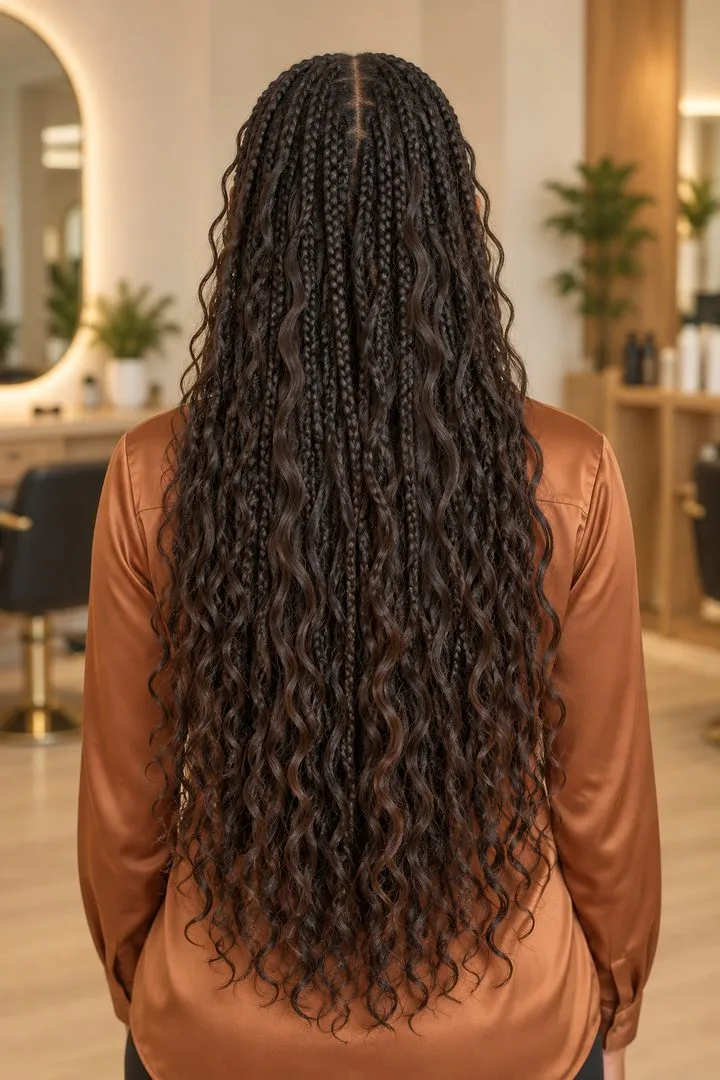 Boho Braids, back