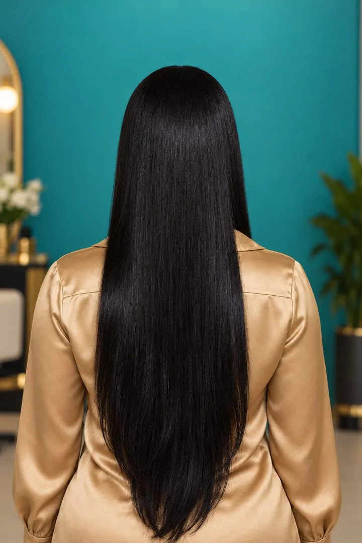 Long Press with Bangs, back
