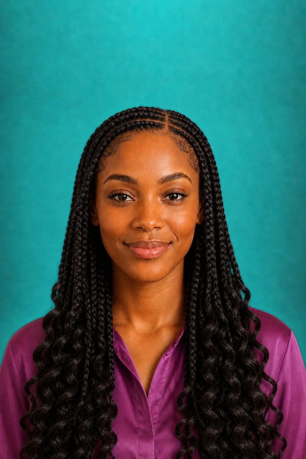 Goddess Braids, a Kayla preview made with AI