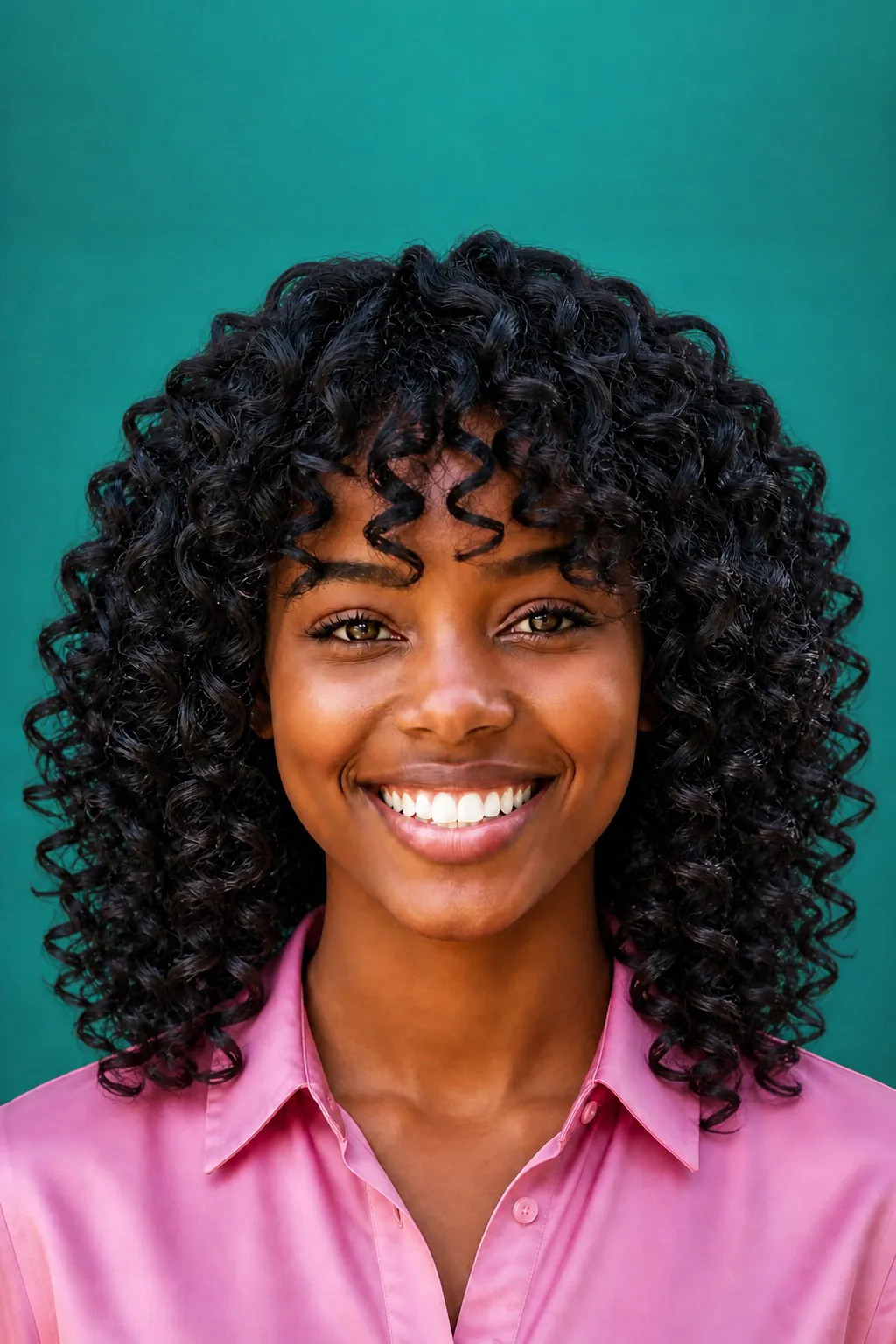 Curls, Coils & Afros: Big Volume Curls, a Kayla preview made with AI