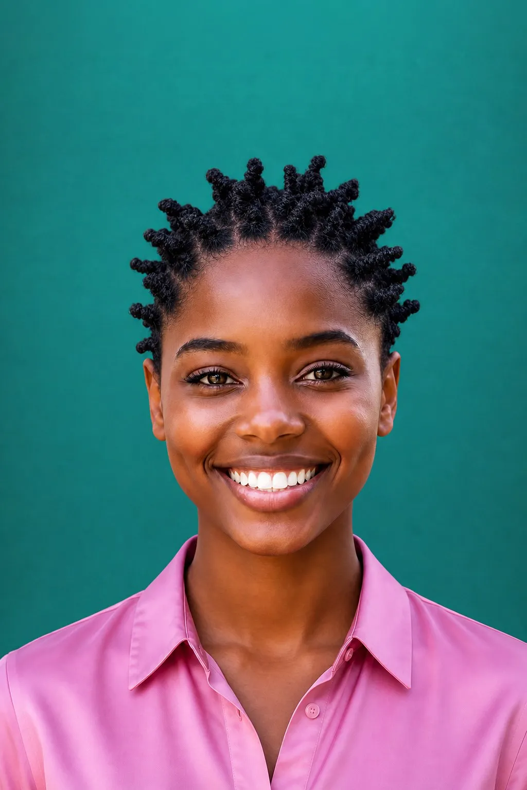 Tall Bantu Knots, a Kayla preview made with AI
