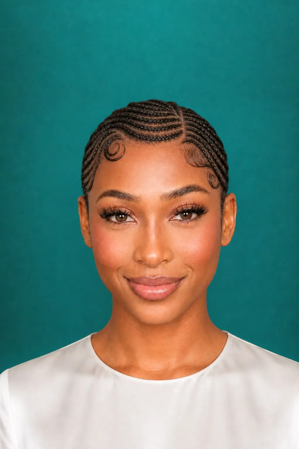 Finger Wave Cornrows, a Kayla preview made with AI