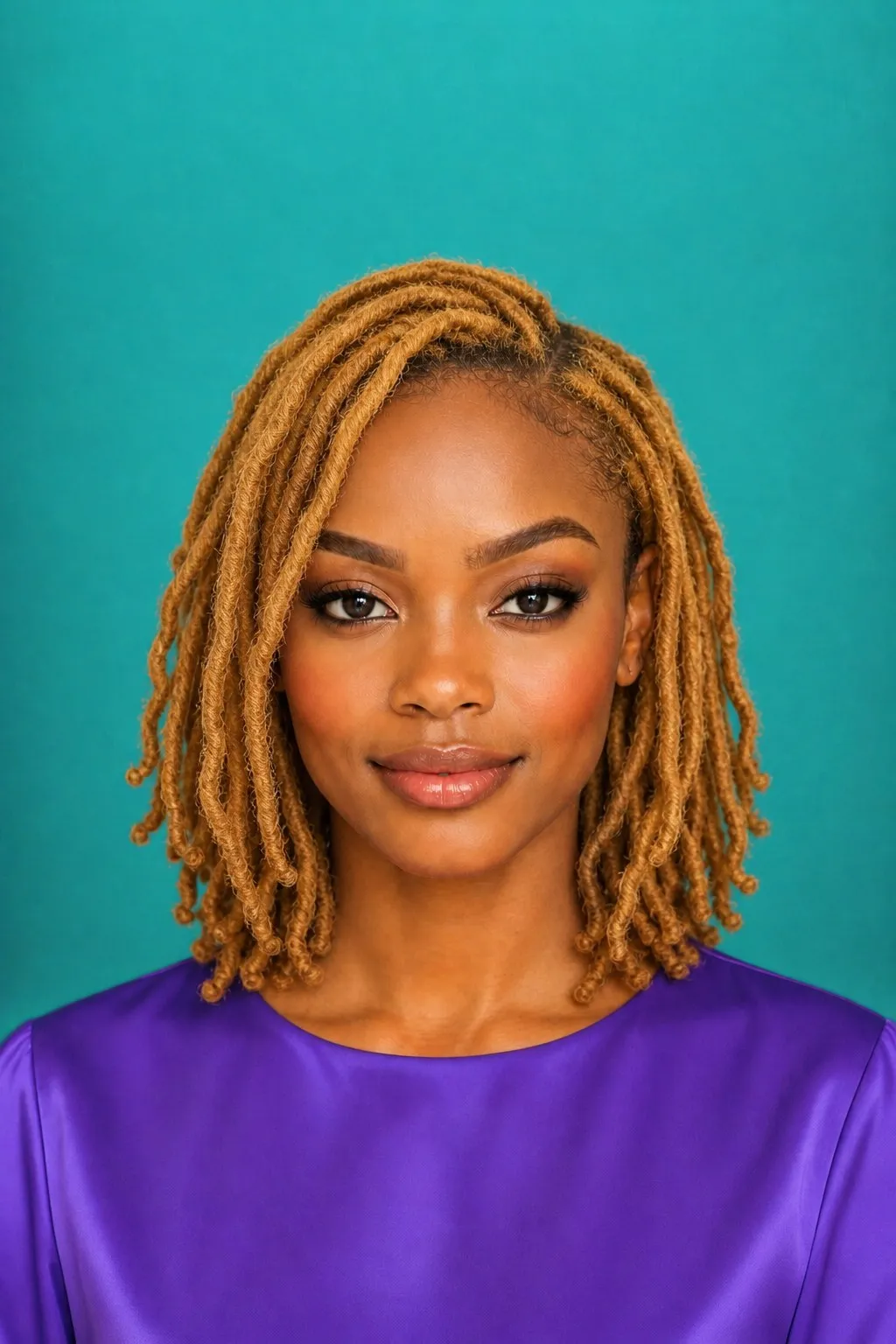 Short Honey Locs, a Kayla preview made with AI