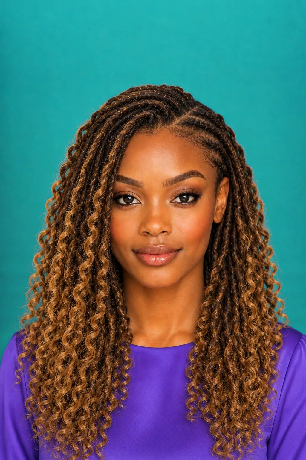 Honey Curly Locs, a Kayla preview made with AI