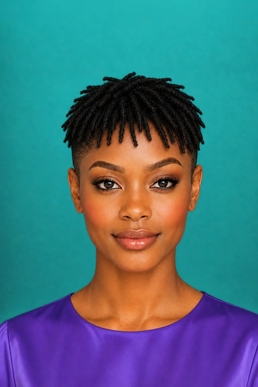 Tapered Locs, a Kayla preview made with AI