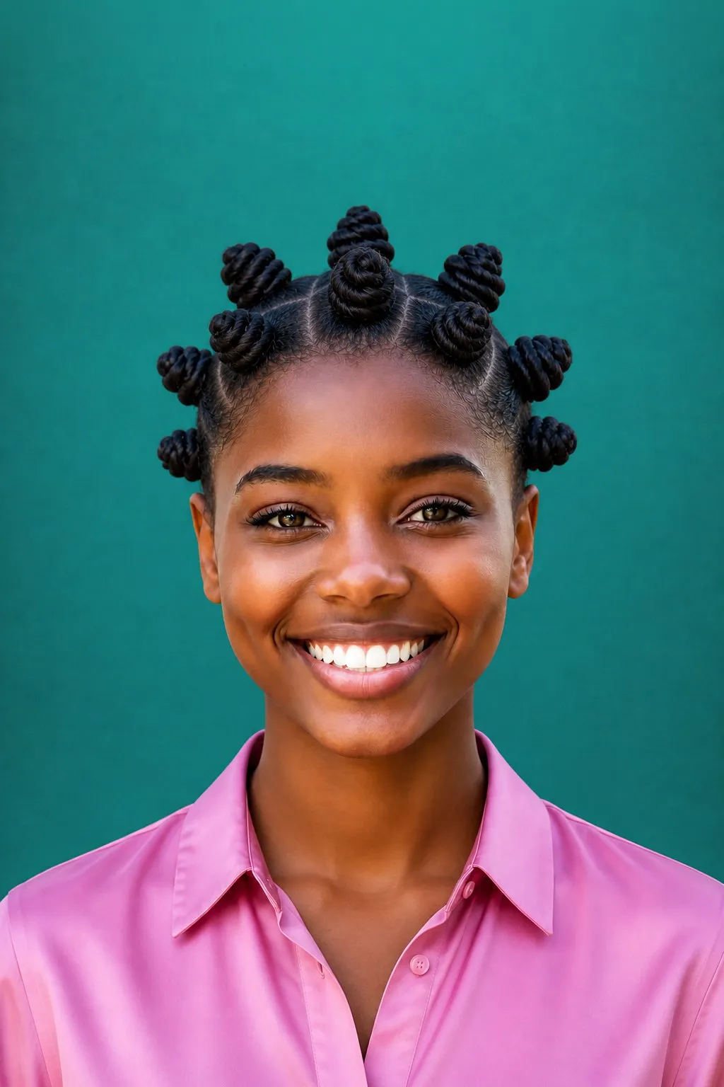 Bantu Knots, a Kayla preview made with AI