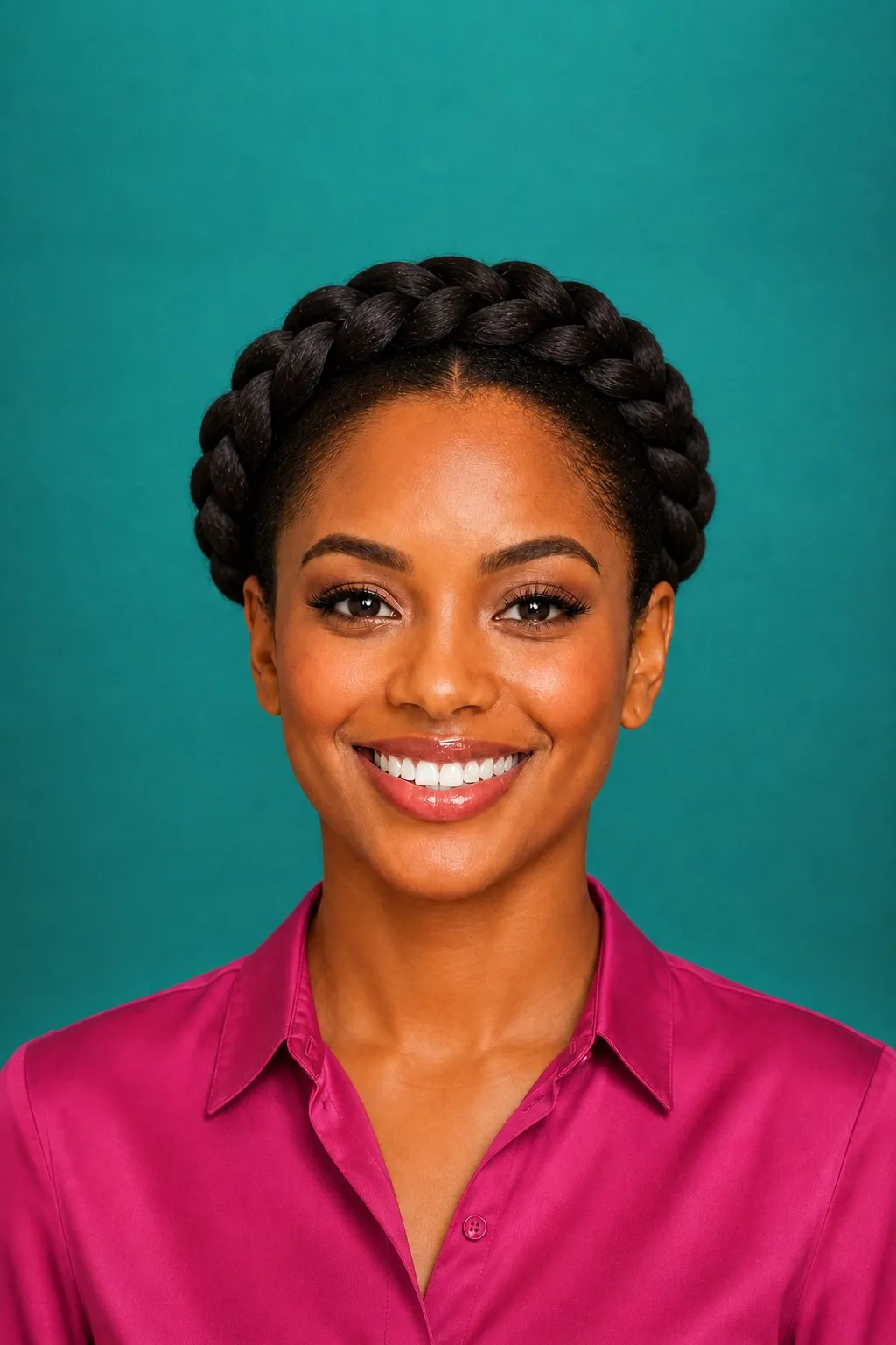 Braided Crown, a Kayla preview made with AI