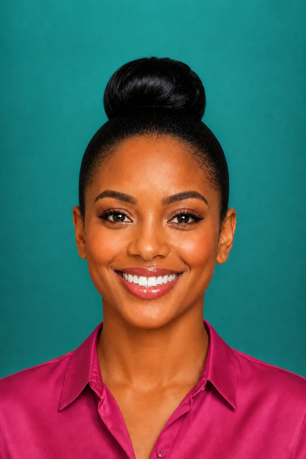 Classic High Bun, a Kayla preview made with AI