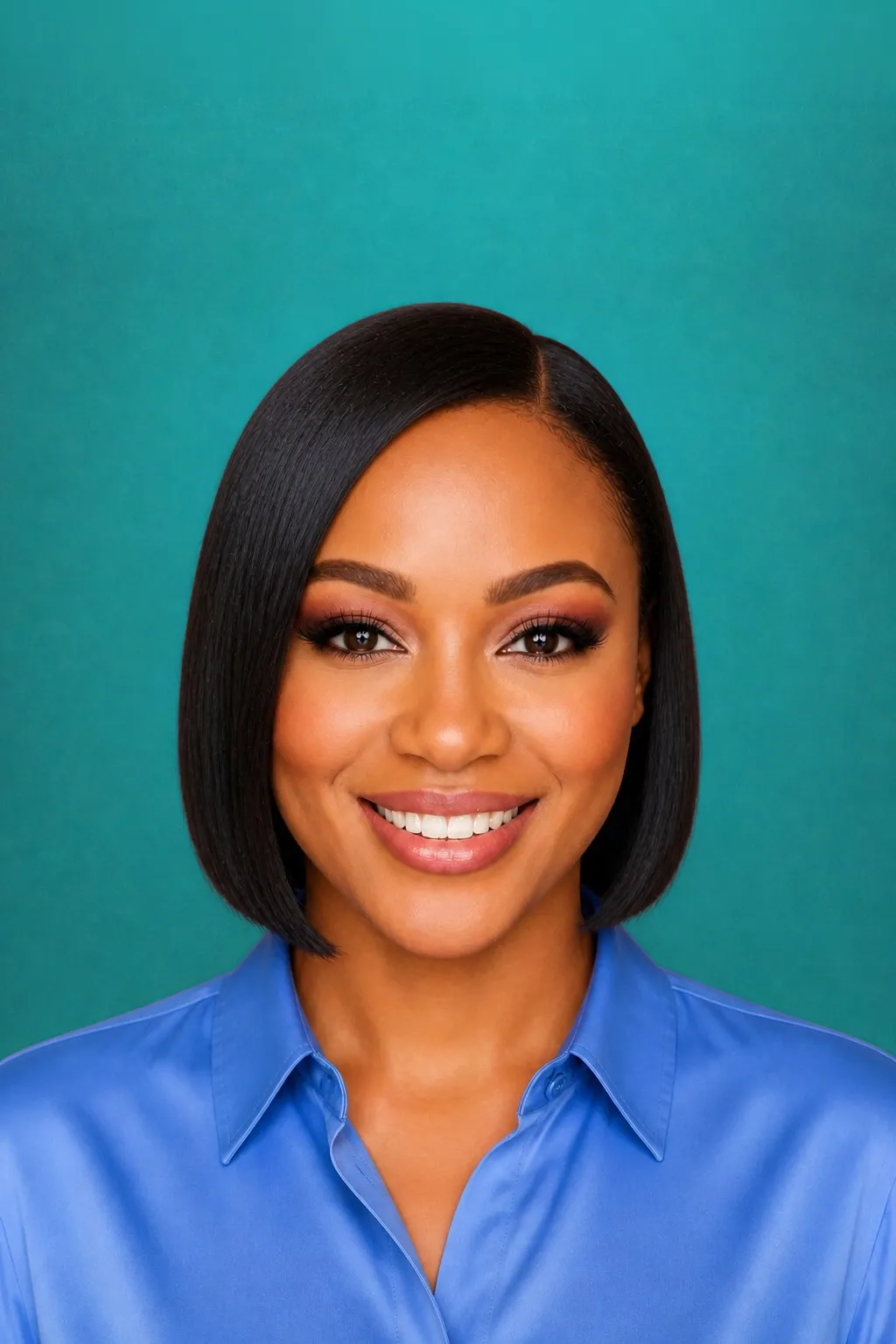 Sharp Cut Bob, a Kayla preview made with AI