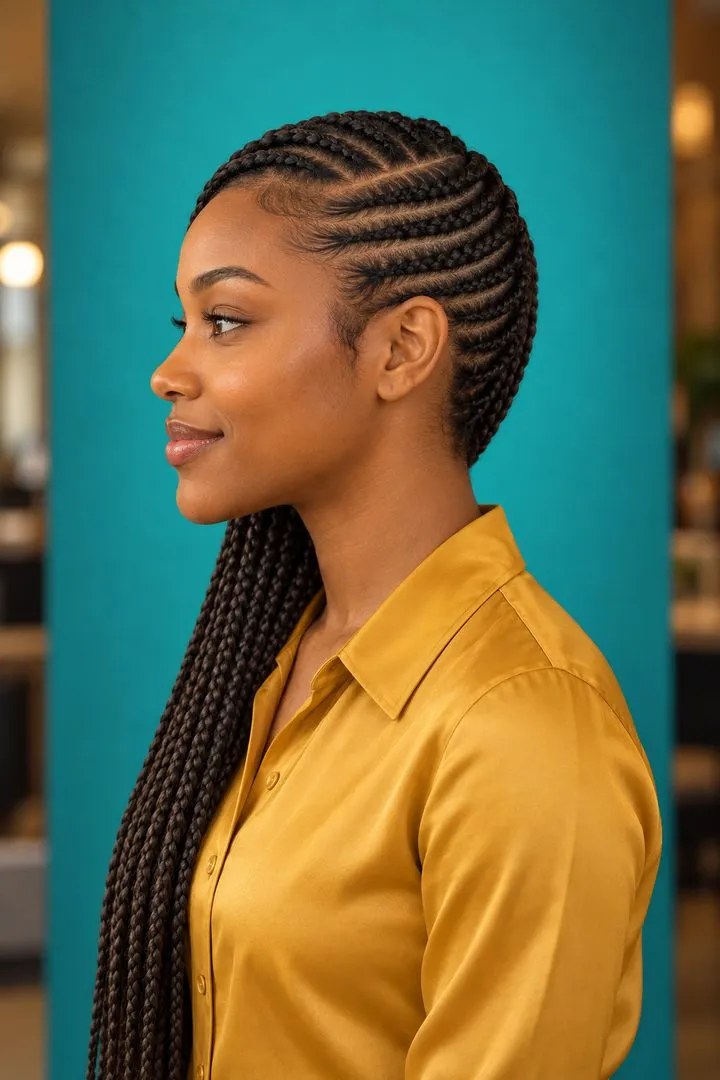 Lemonade Braids, side