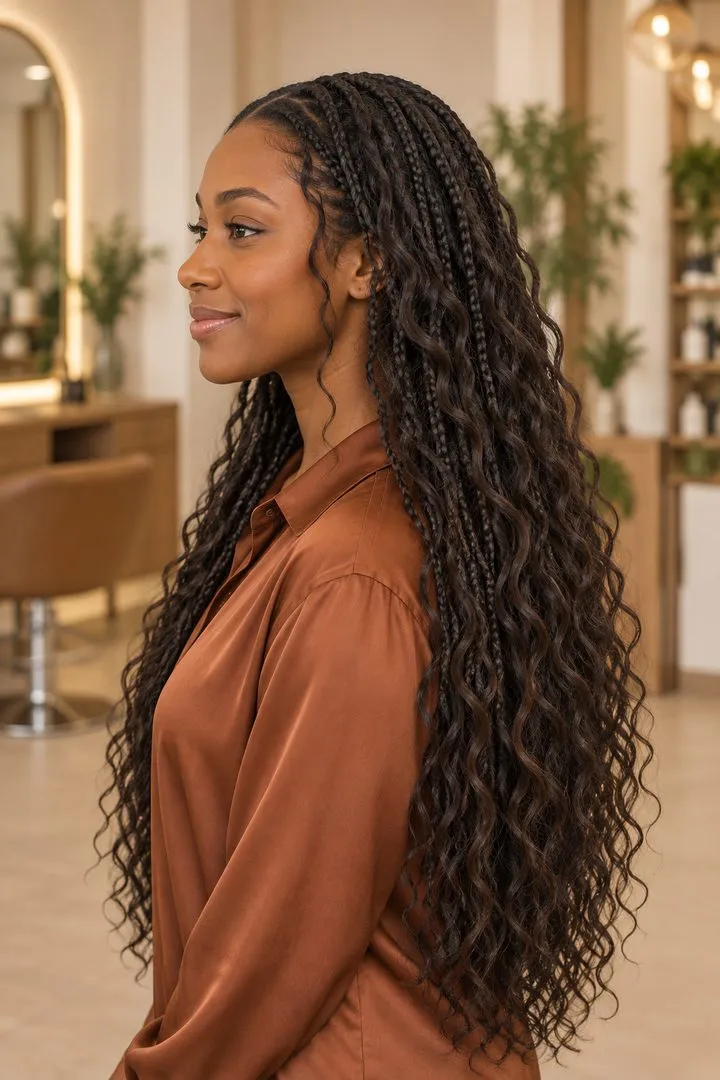 Boho Braids, side