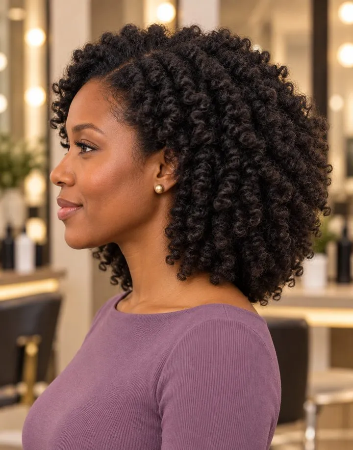 Volume Twist Out, side