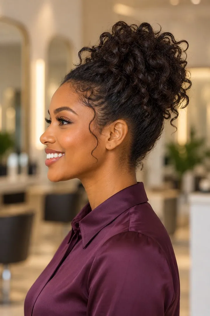 Romance Curls, side