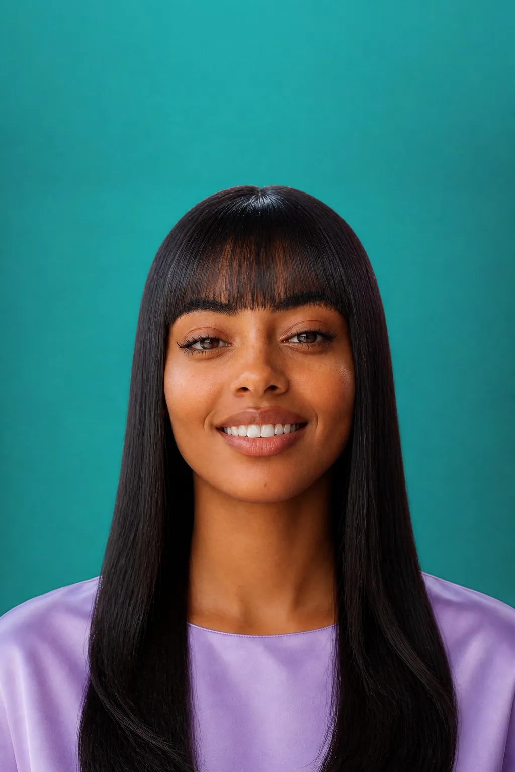 Long Press with Bangs, a Kayla preview made with AI