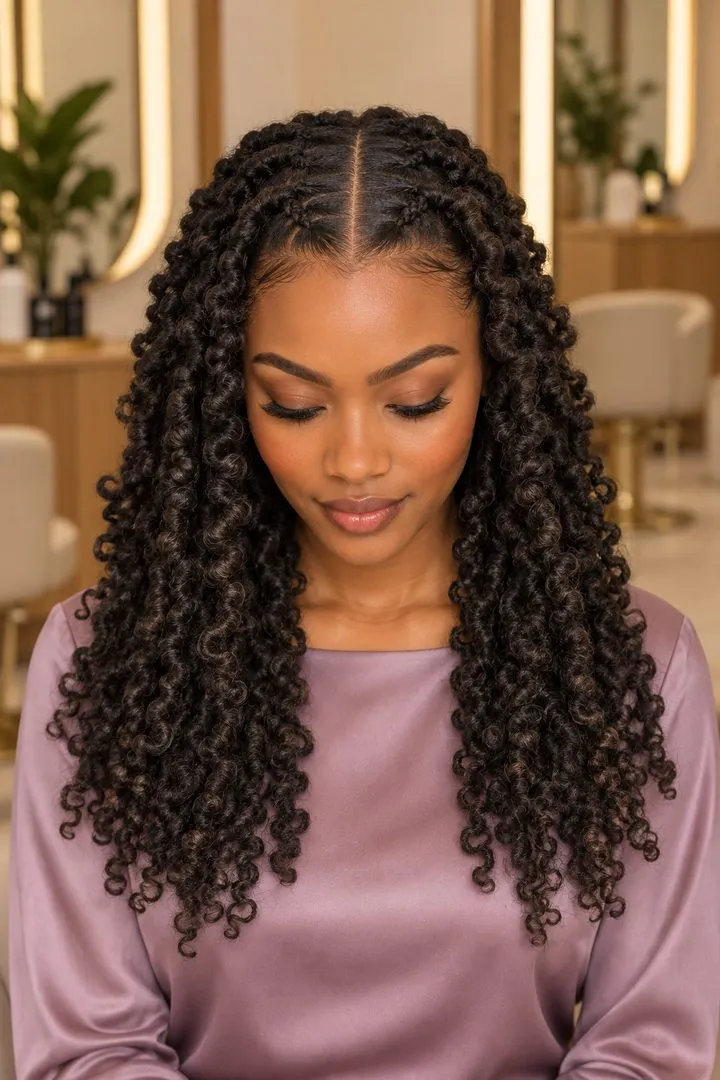 Butterfly Locs, top