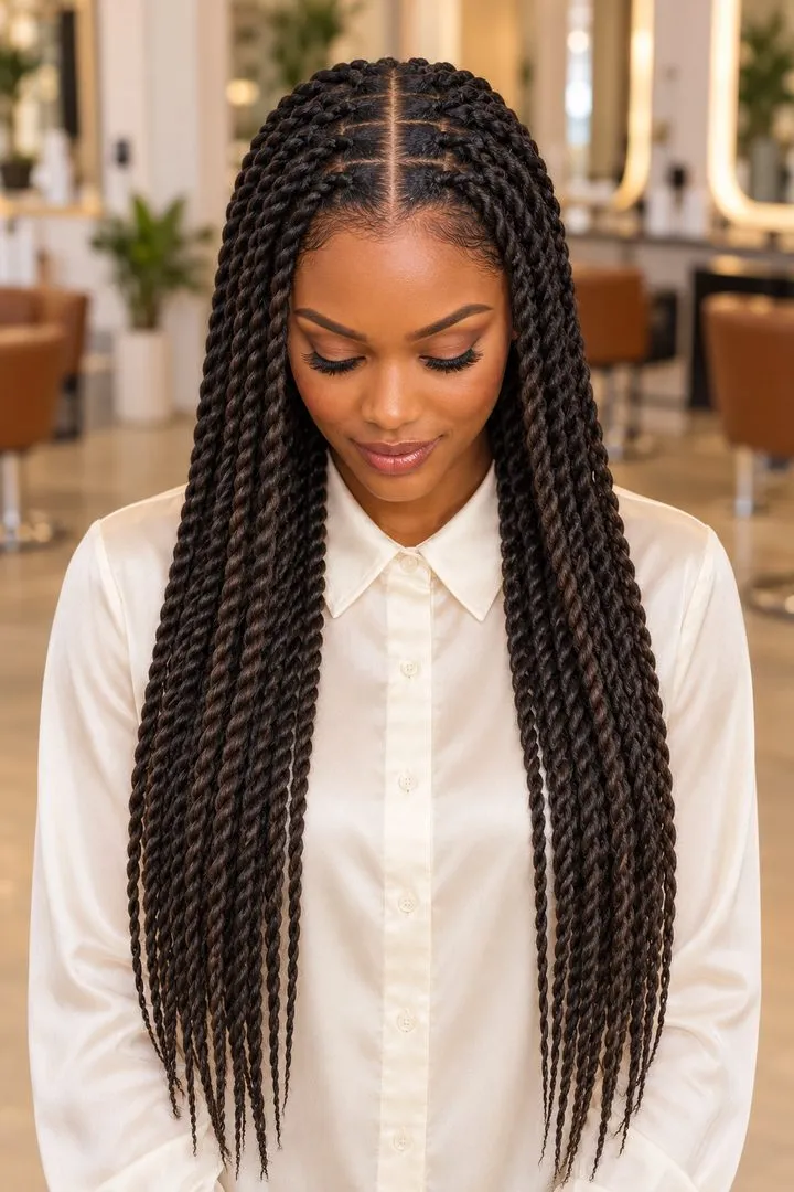 Senegalese Twists, top