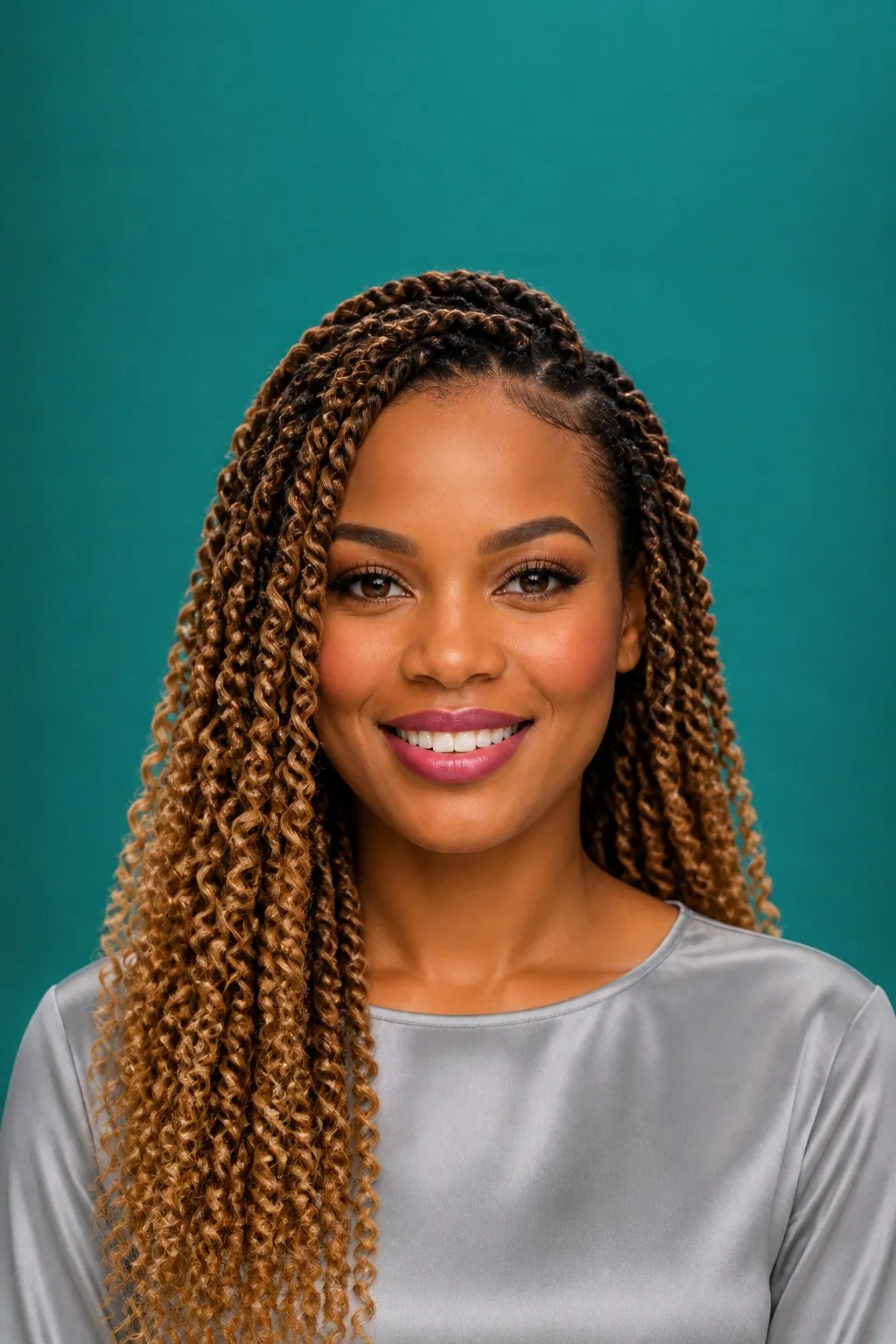 Ombre Passion Twists, a Kayla preview made with AI