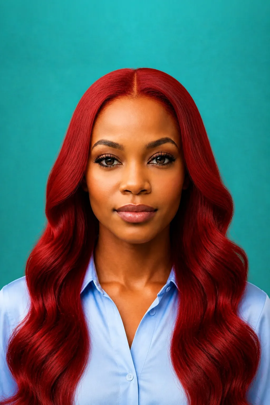 Red Woven Waves, a Kayla preview made with AI