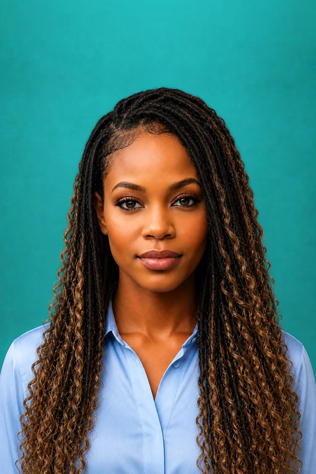 Boho Faux Locs, a Kayla preview made with AI